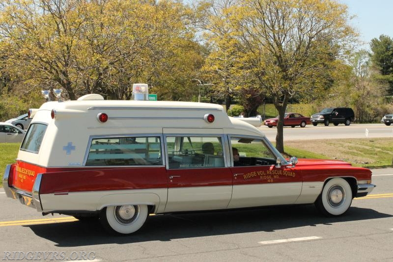 SMVFA Parade -- May 2014. 1972 Miller Meteor Cadillac.