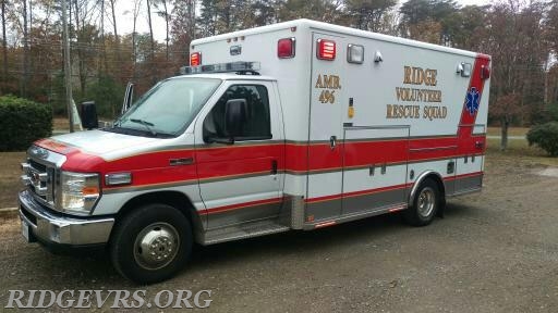 Ambulance 496 on location.