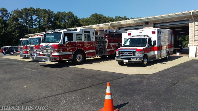 Ambulance 496 at Station 4 for 'Brown Bag' auction 2016.
