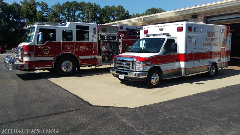 Ambulance 496 at Station 4 for 'Brown Bag' auction 2016.