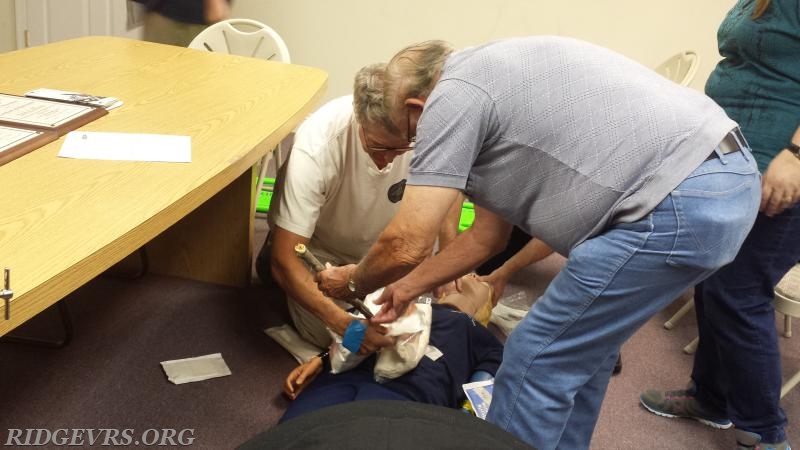 Combined medical/trauma drill - Sept. 2015