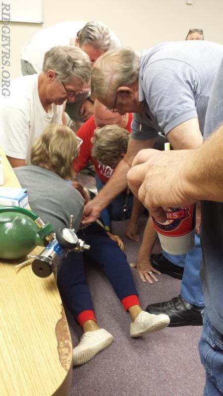 Combined medical/trauma drill - Sept. 2015