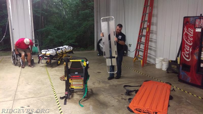 Stretcher training 2016