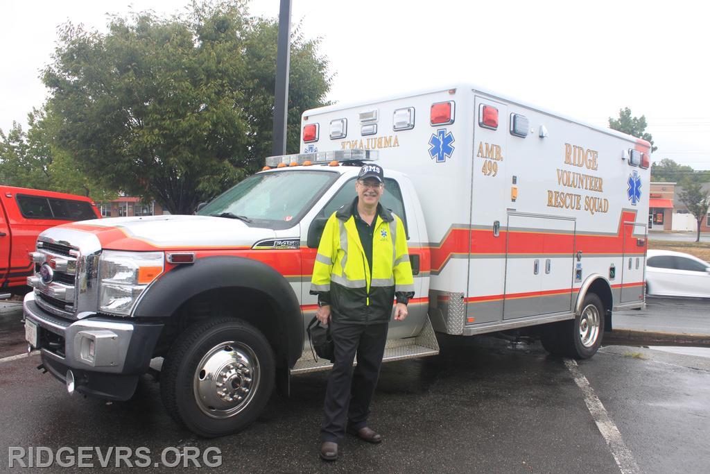 Mission BBQ, September 11th ceremony. Ambulance 499. #RVRS