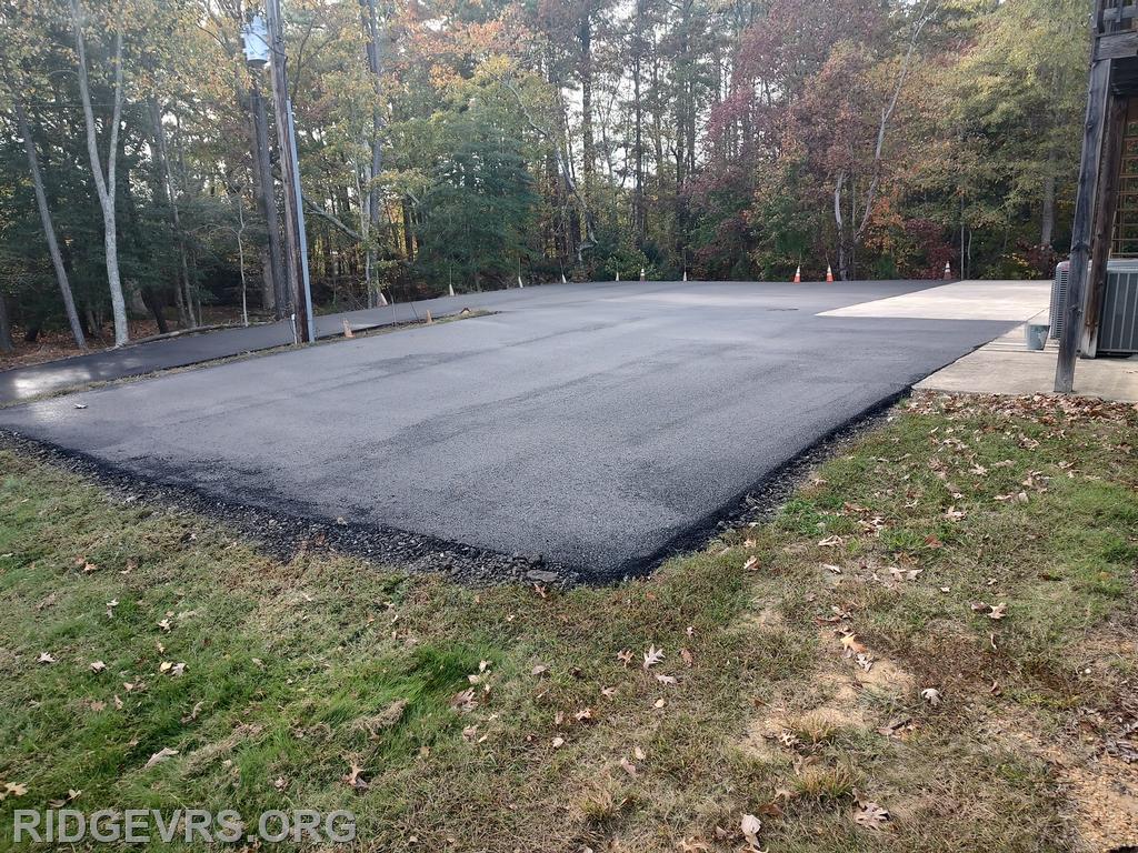 New asphalt...