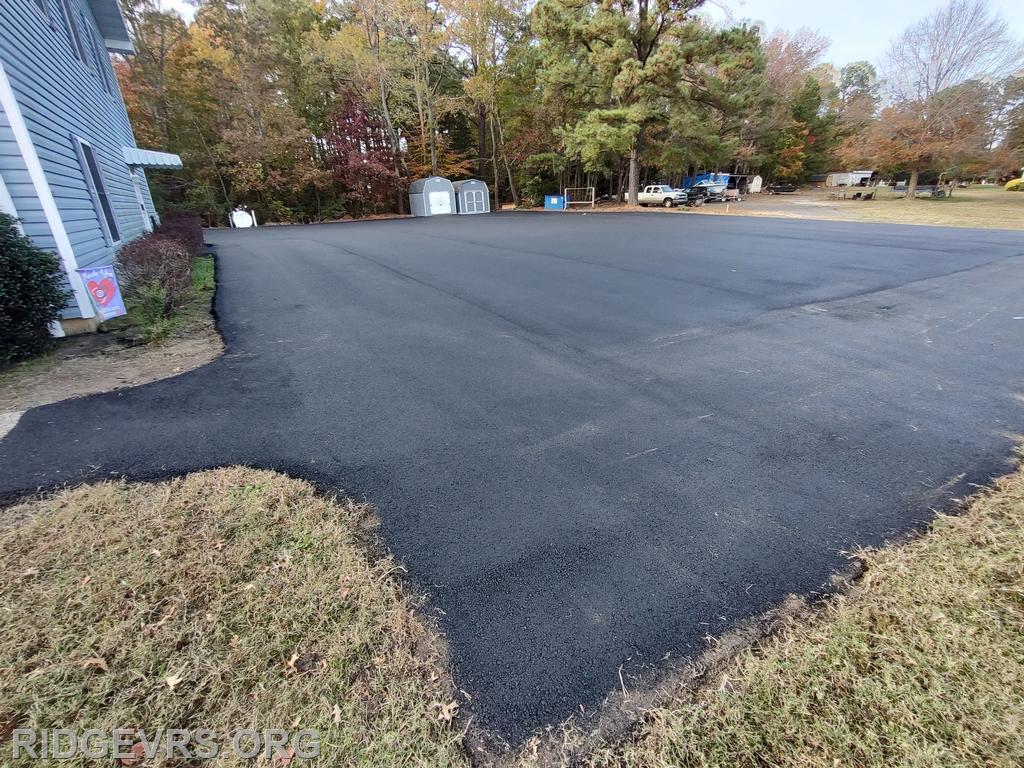 New asphalt...