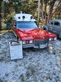 Retrofest 2023 - 1972 Cadillac Miller-Meteor Ambulance #48 (Retired).